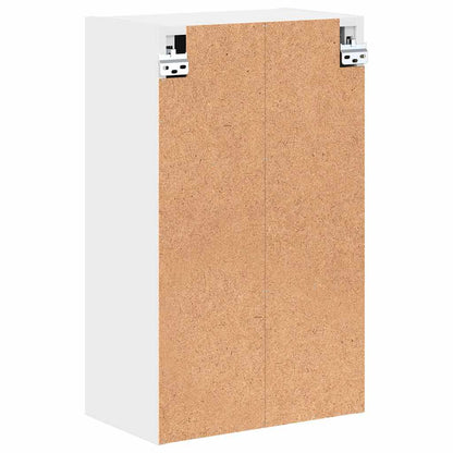Badezimmer Schrank mit Tür Weiß 39 x 23,5 x 65 cm Holzwerkstoff