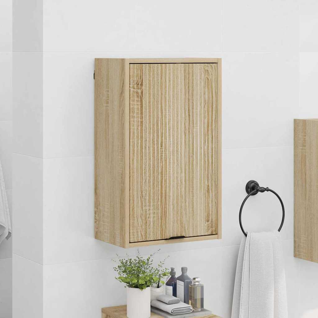 Badezimmer Schrank Sonoma-Eiche 39 x 23,5 x 65 cm Holzwerkstoff