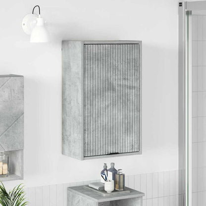 Badezimmer Schrank Betongrau 39 x 23,5 x 65 cm Holzwerkstoff
