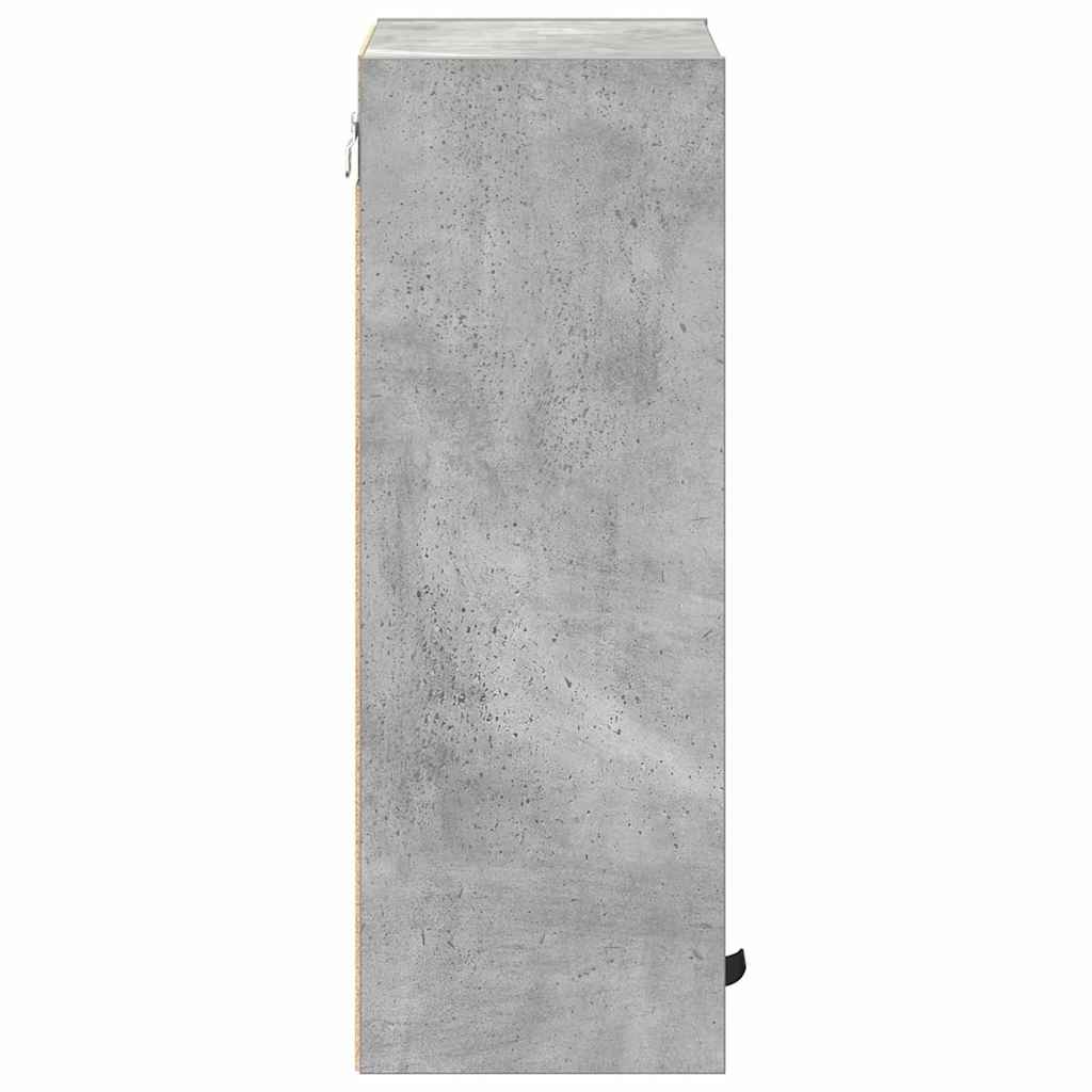 Badezimmer Schrank Betongrau 39 x 23,5 x 65 cm Holzwerkstoff