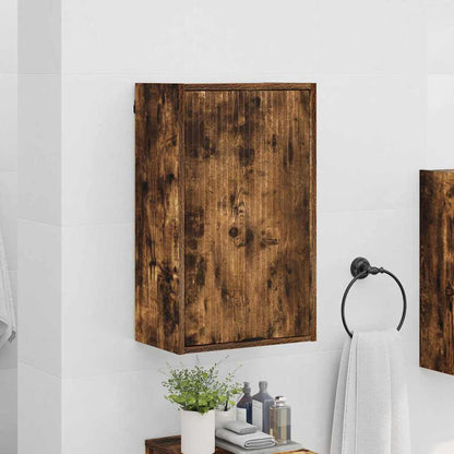 Badezimmer Schrank Räuchereiche 39 x 23,5 x 65 cm Holzwerkstoff