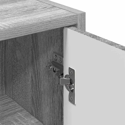Badezimmer Schrank Grau Sonoma 39 x 23,5 x 65 cm Holzwerkstoff