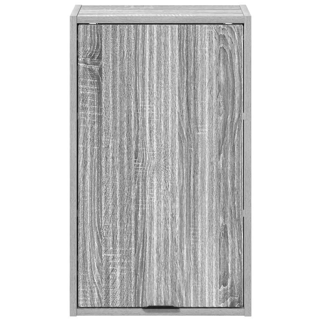 Badezimmer Schrank Grau Sonoma 39 x 23,5 x 65 cm Holzwerkstoff