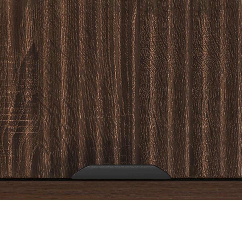 Badezimmer Schrank mit Tür Braun Eichen-Optik 39 x 23,5 x 65 cm