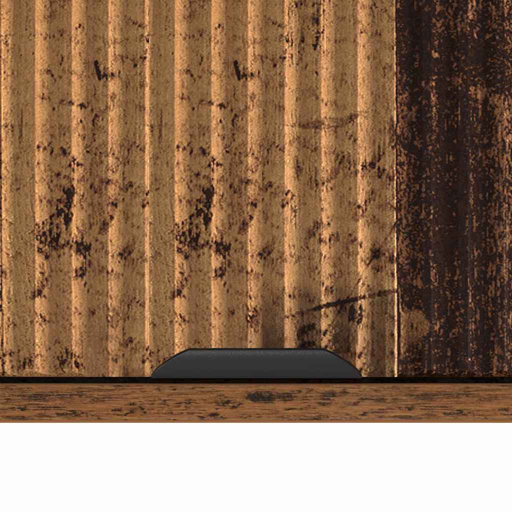 Badezimmerschrank Wandmontiert Altholz 39 x 23,5 x 65 cm