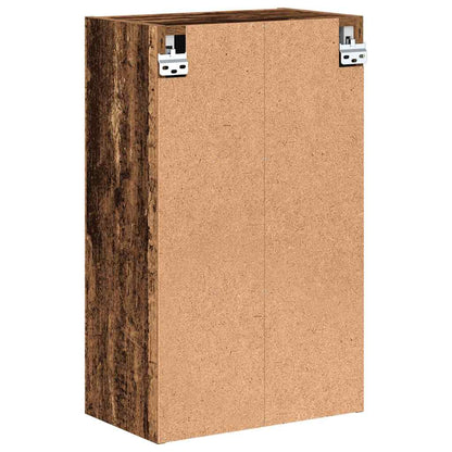 Badezimmerschrank Wandmontiert Altholz 39 x 23,5 x 65 cm