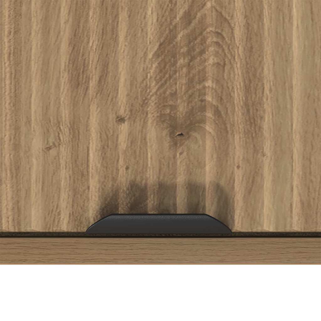 Badezimmer Schrank Wandmontiert Artisan-Eiche 39 x 23,5 x 65 cm