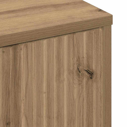 Badezimmer Schrank Wandmontiert Artisan-Eiche 39 x 23,5 x 65 cm