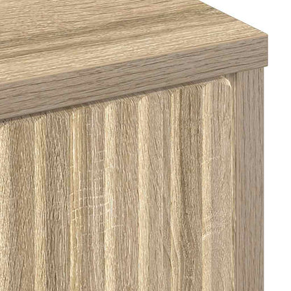 Badezimmer Schrank Sonoma-Eiche 39,5 x 36 x 88 cm Holzwerkstoff
