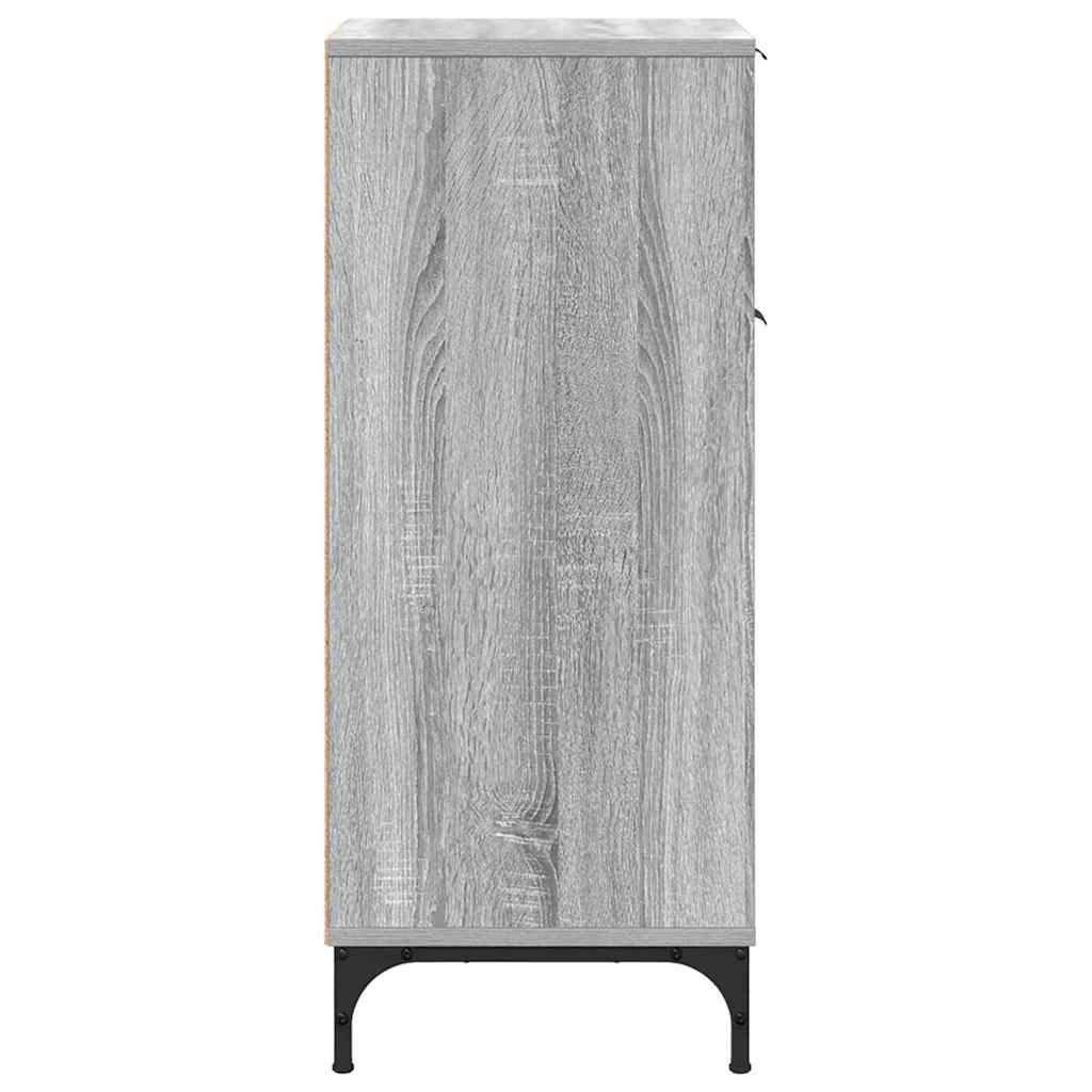 Badezimmer Schrank Grau Sonoma 39,5 x 36 x 88 cm Holzwerkstoff