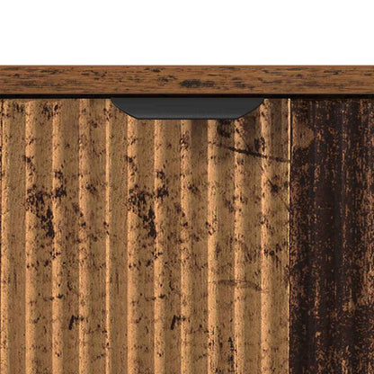 Badezimmer Schrank Altholz 39,5 x 36 x 88 cm Holzwerkstoff