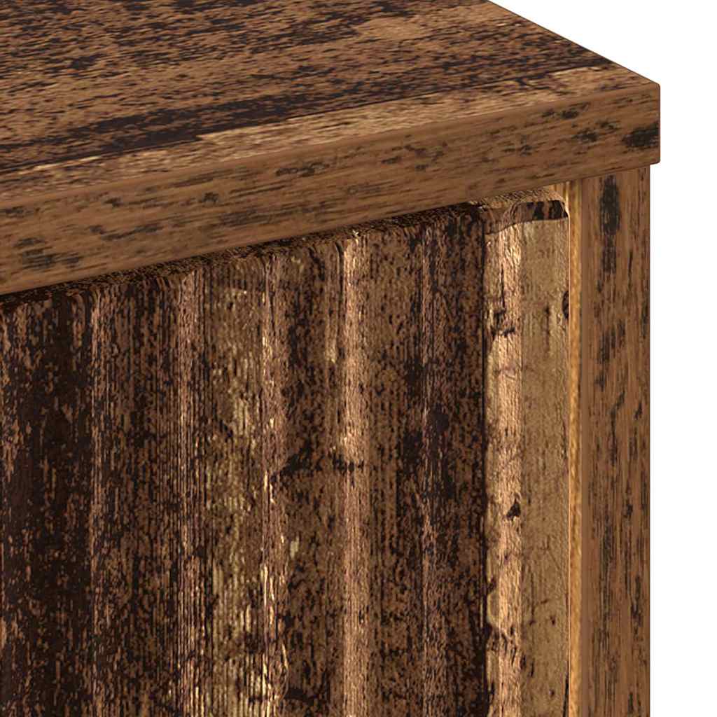 Badezimmer Schrank Altholz 39,5 x 36 x 88 cm Holzwerkstoff