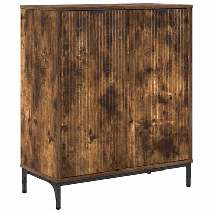 Sideboard Räuchereiche 69,5 x 33 x 82 cm Holzwerkstoff
