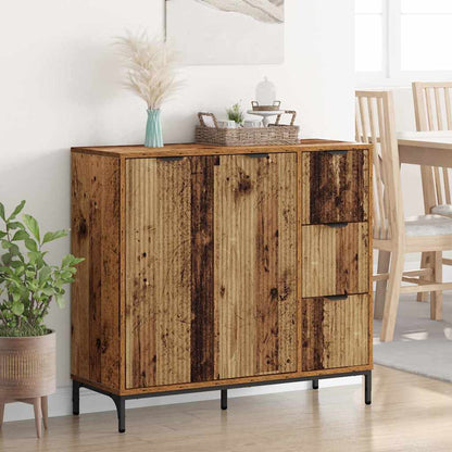 Sideboard Altholz 89,5 x 33 x 82 cm Holzwerkstoff
