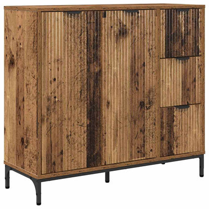 Sideboard Altholz 89,5 x 33 x 82 cm Holzwerkstoff