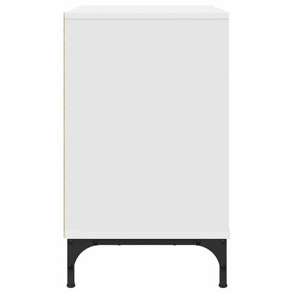 Nachttisch mit Schubladen Weiß 63,5 x 36 x 61 cm Holzwerkstoff