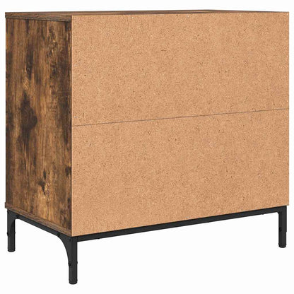 Nachttisch Räuchereiche 63,5 x 36 x 61 cm Holzwerkstoff