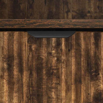 Nachttisch Räuchereiche 49 x 36 x 61 cm Holzwerkstoff