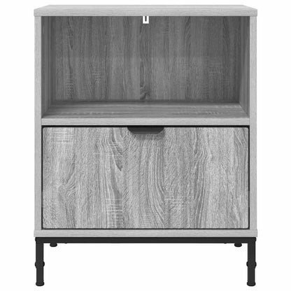 Nachttisch Grau Sonoma 49 x 36 x 61 cm Holzwerkstoff