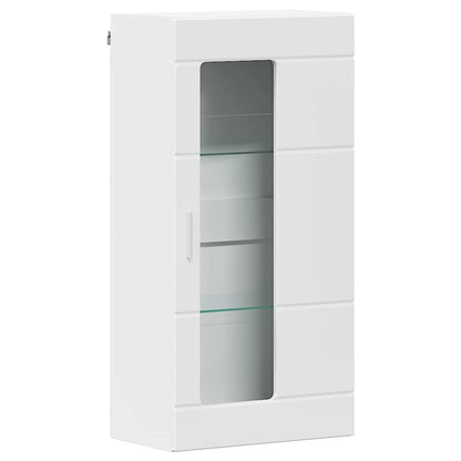 Wandmontierter Schrank Weiß 55 x 29 x 100 cm Holzwerkstoff
