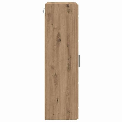 Wandmontierter Schrank mit Regal Artisan-Eiche 55 x 29 x 100 cm
