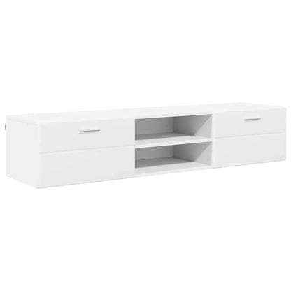 TV-Schränk mit Schubladen Weiß 150 x 39 x 30 cm Holzwerkstoff