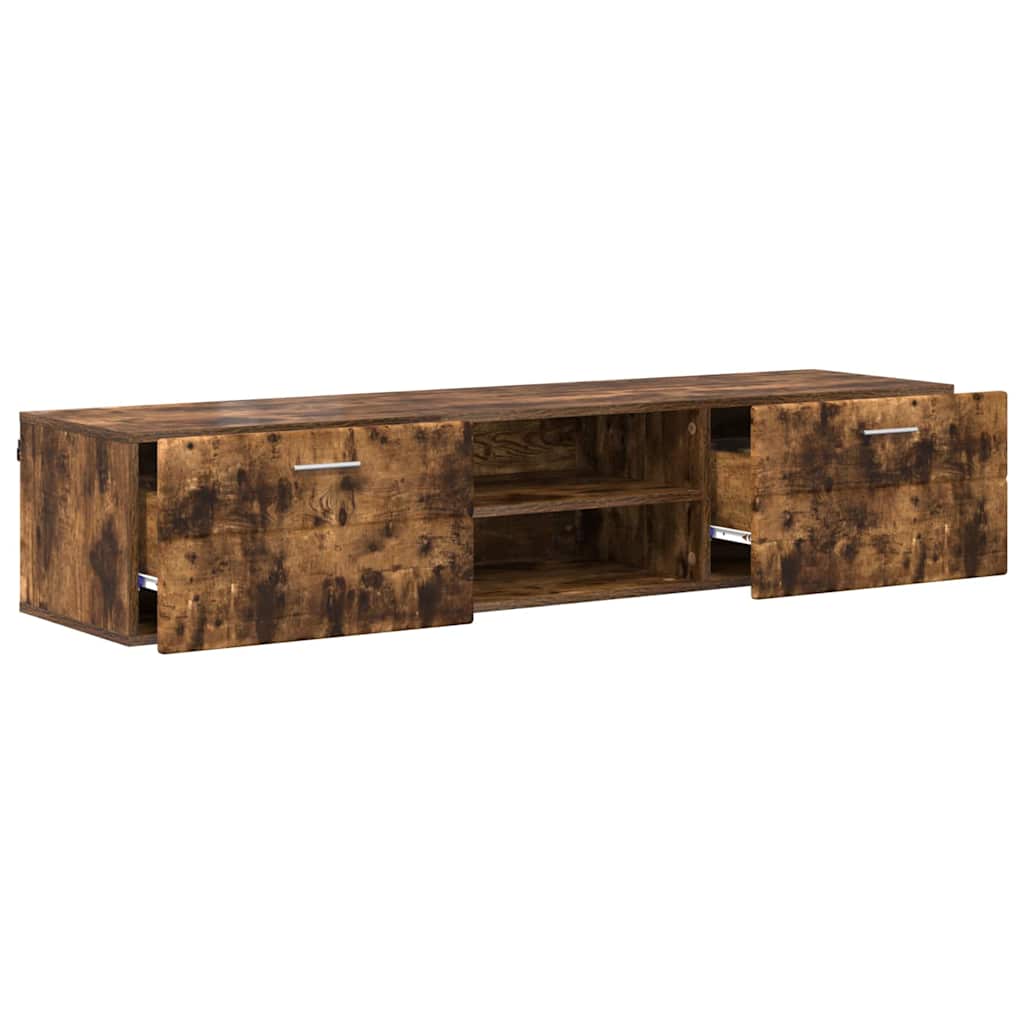 TV-Schränk Räuchereiche 150 x 39 x 30 cm Holzwerkstoff