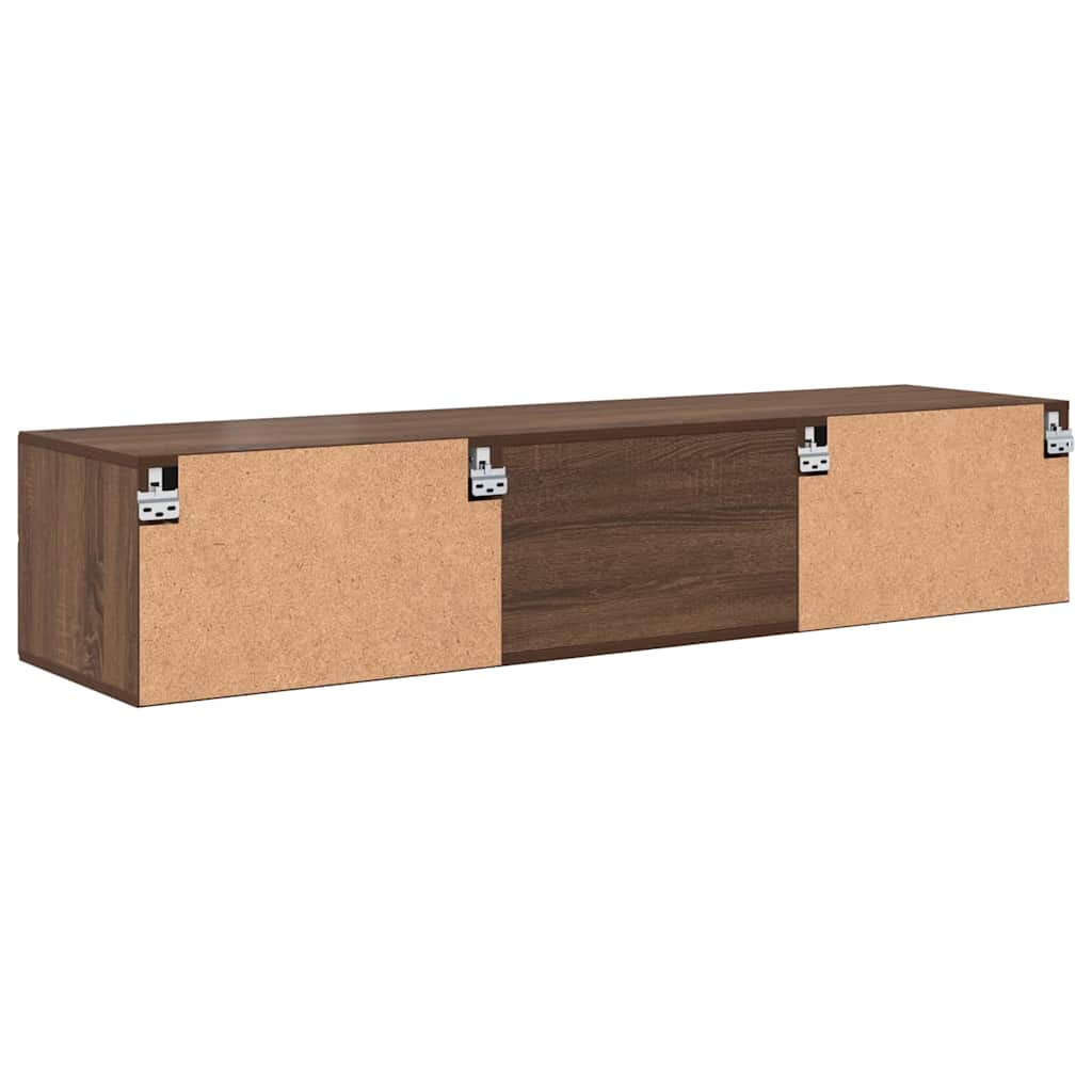 TV-Schränk Braun Eichen-Optik 150 x 39 x 30 cm Holzwerkstoff