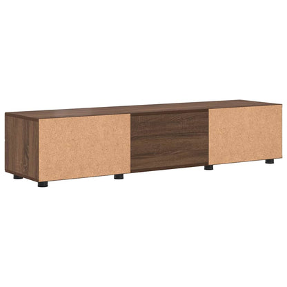 TV-Schränk Braun Eichen-Optik 150 x 39 x 30 cm Holzwerkstoff