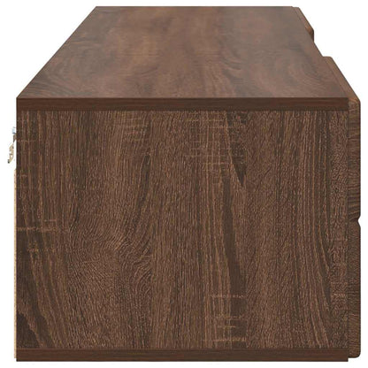 TV-Schränk Braun Eichen-Optik 150 x 39 x 30 cm Holzwerkstoff
