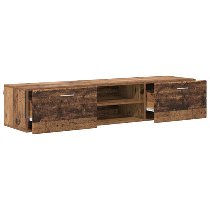 TV-Schränk mit Regal Altholz 150 x 39 x 30 cm Holzwerkstoff
