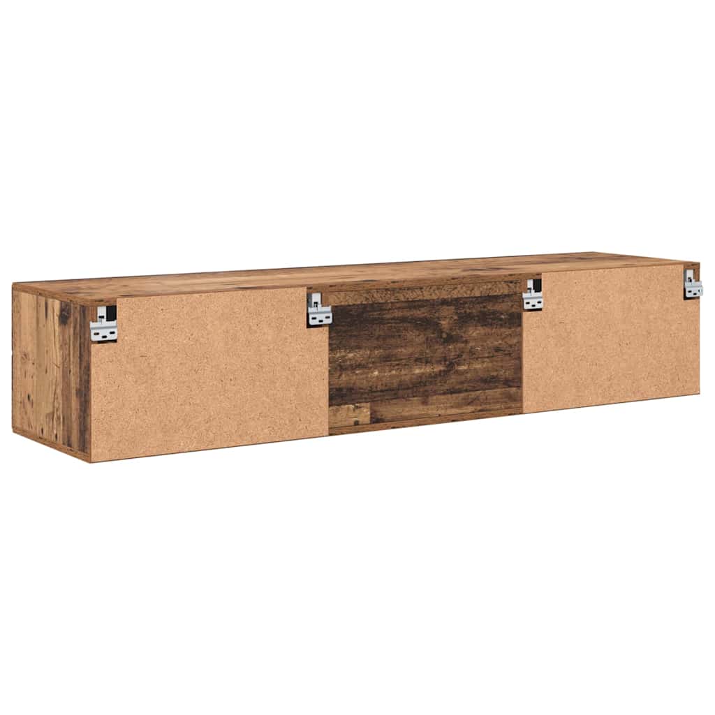 TV-Schränk mit Regal Altholz 150 x 39 x 30 cm Holzwerkstoff