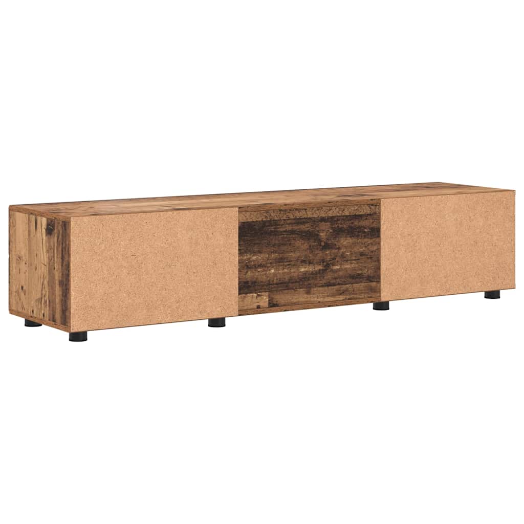 TV-Schränk mit Regal Altholz 150 x 39 x 30 cm Holzwerkstoff