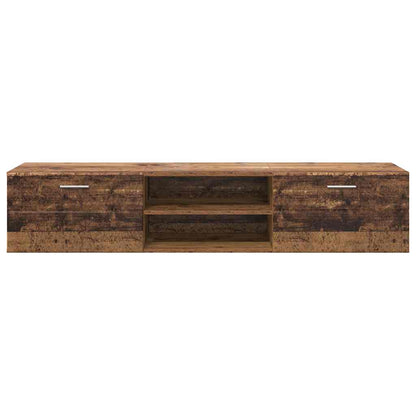 TV-Schränk mit Regal Altholz 150 x 39 x 30 cm Holzwerkstoff