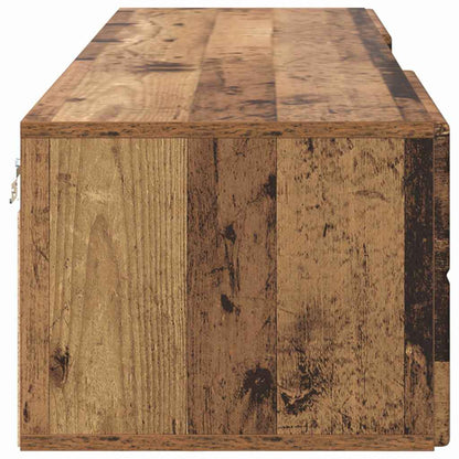 TV-Schränk mit Regal Altholz 150 x 39 x 30 cm Holzwerkstoff