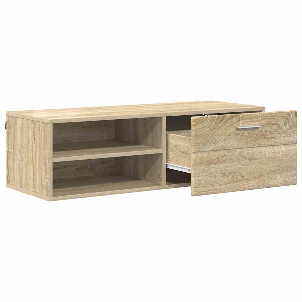 TV-Schränk Sonoma Eiche 100.5 x 39 x 30 cm Holzwerkstoff