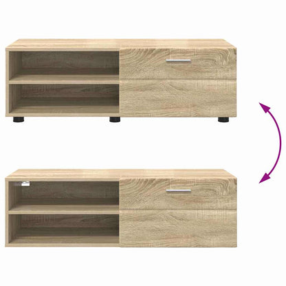 TV-Schränk Sonoma Eiche 100.5 x 39 x 30 cm Holzwerkstoff