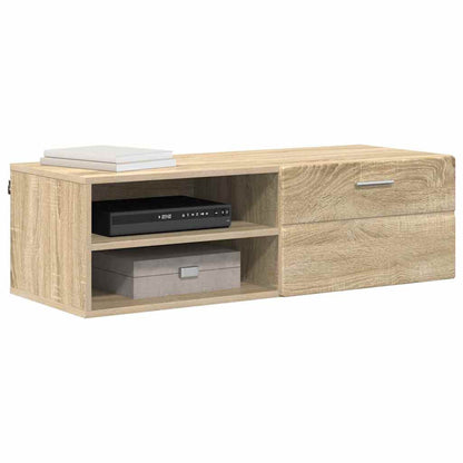 TV-Schränk Sonoma Eiche 100.5 x 39 x 30 cm Holzwerkstoff
