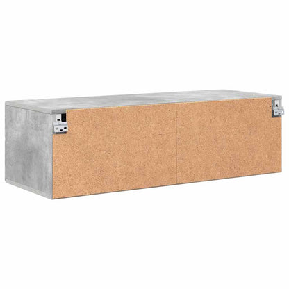Holzschrank Beton Grau 100,5 x 39 x 30 cm Holzwerkstoff