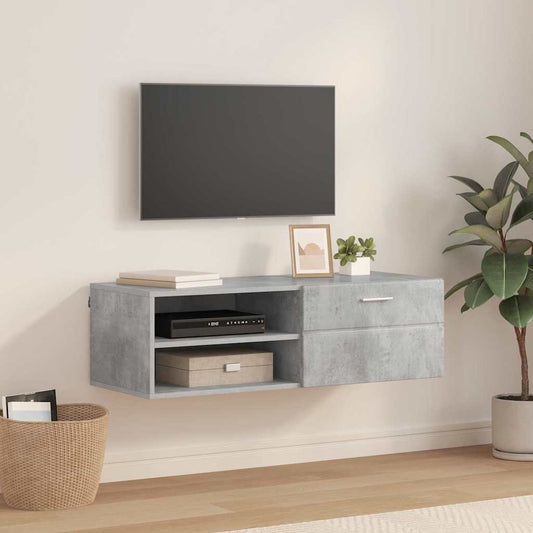 TV-Schränk Hochglanz-Weiß 100.5 x 39 x 30 cm Holzwerkstoff