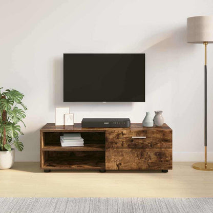 TV-Schränk Räuchereiche 100.5 x 39 x 30 cm Holzwerkstoff