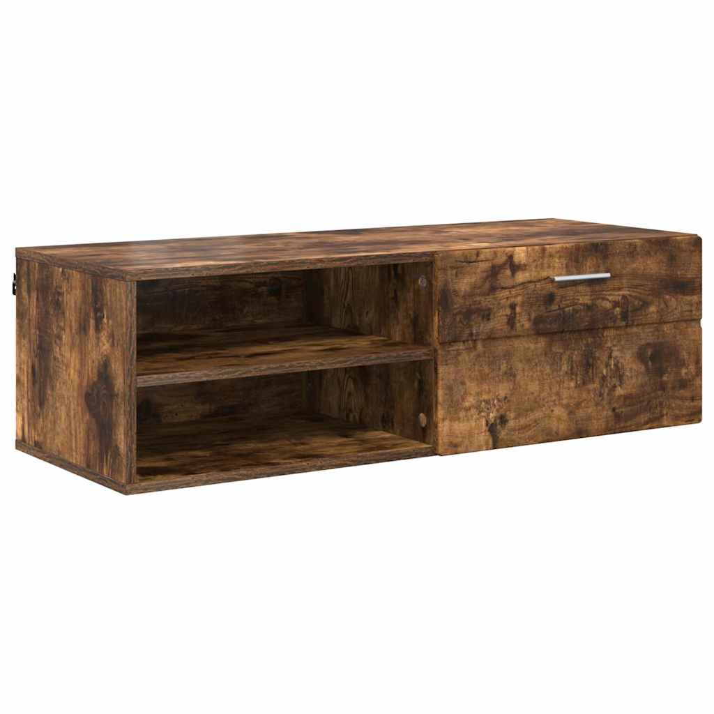 TV-Schränk Räuchereiche 100.5 x 39 x 30 cm Holzwerkstoff