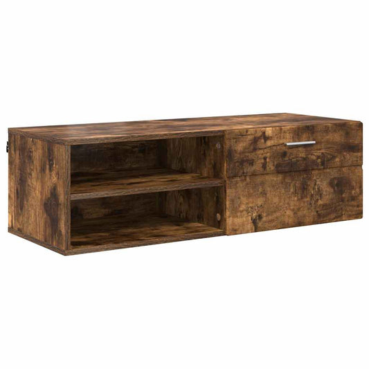 TV-Schränk Räuchereiche 100.5 x 39 x 30 cm Holzwerkstoff