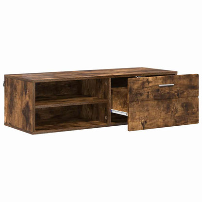 TV-Schränk Räuchereiche 100.5 x 39 x 30 cm Holzwerkstoff