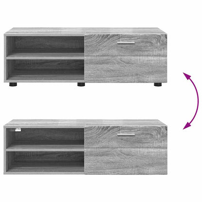 TV-Schränk Grau Sonoma 100.5 x 39 x 30 cm Holzwerkstoff