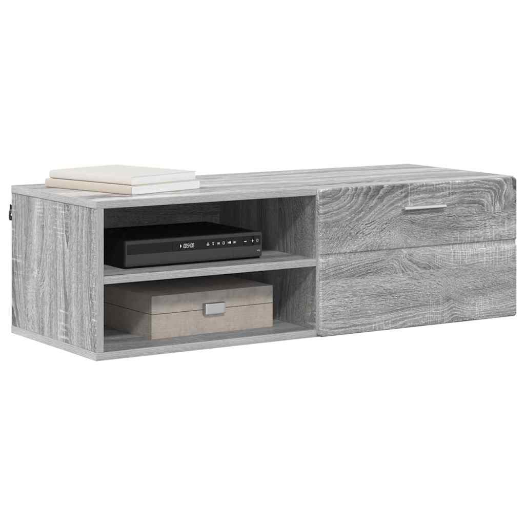 TV-Schränk Grau Sonoma 100.5 x 39 x 30 cm Holzwerkstoff