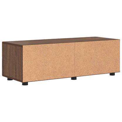 TV-Schränk Braune Eiche 100.5 x 39 x 30 cm Holzwerkstoff