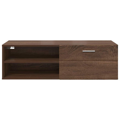 TV-Schränk Braune Eiche 100.5 x 39 x 30 cm Holzwerkstoff