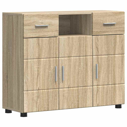 Sideboard Sonoma Eiche 88.5 x 30.5 x 73 cm Holzwerkstoff