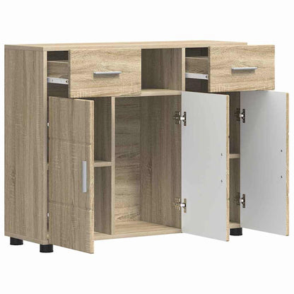 Sideboard Sonoma Eiche 88.5 x 30.5 x 73 cm Holzwerkstoff